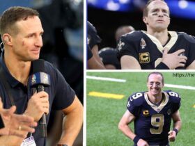 Drew Brees Makes His NBC Debut, Internet Amazed By His New Hair