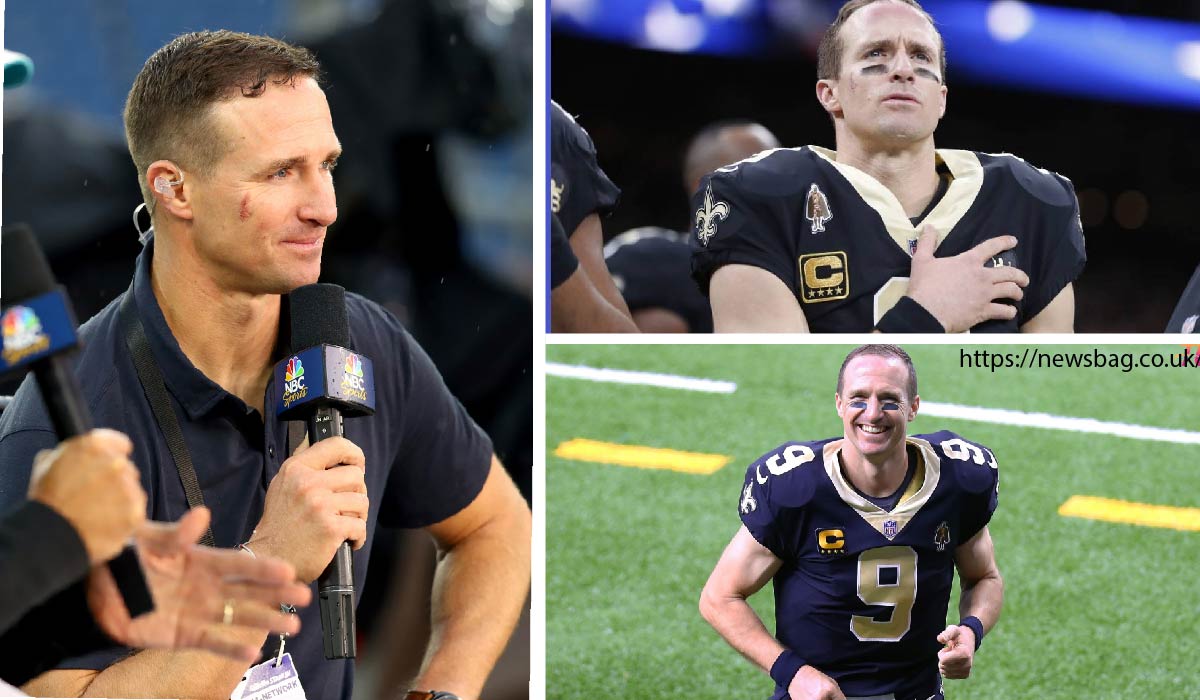 Drew Brees Makes His NBC Debut, Internet Amazed By His New Hair